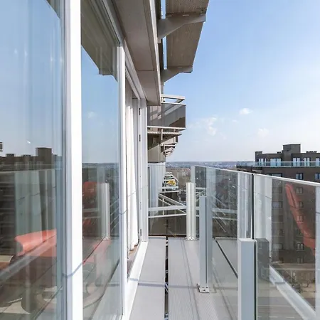 Modern, Sunny Flat With Lateral Sea View And Frontal Balcony *
